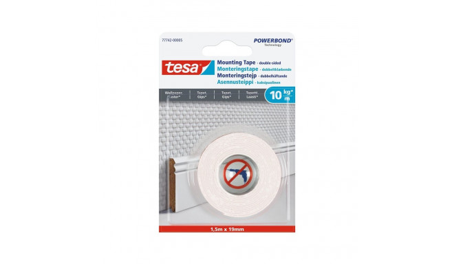 TAPE DOUBLE-SIDE 1.5MX19MM FOR WALLPAPER