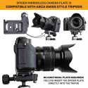 SpiderPro Mirrorless Camera Plate