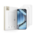 SZKŁO HARTOWANE TECH-PROTECT GLASS FIT+ 2-PACK GOOGLE PIXEL 9 PRO XL / 10 PRO XL CLEAR
