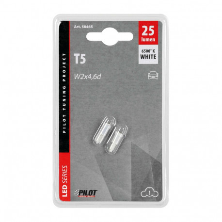 Pirnid hüper mikro led T5 1SMD valge