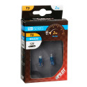 Pirnid 2tk, T5, 12V, 1led, sinised