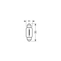 Pirnid 2tk, 12V, 11*35mm, C5W