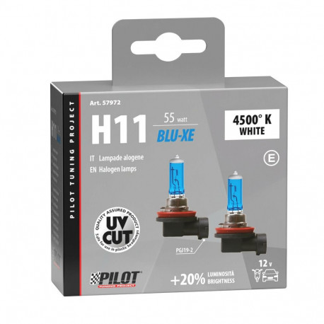 H11 pirn  2TK 4500K 55W 12V PGJ19-2