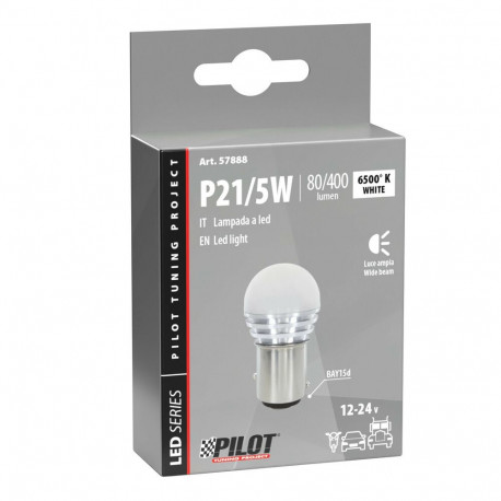 Pirn 1tk,mega led, 1 smd, 10-30V,BAY15d,