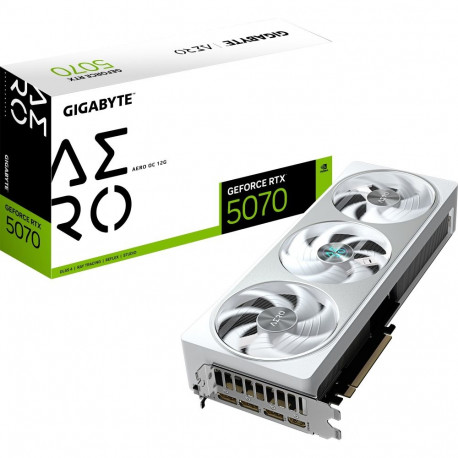 GigaByte GeForce RTX 5070 AERO OC (DLSS 4, 3x DisplayPort, 1x HDMI 2.1)
