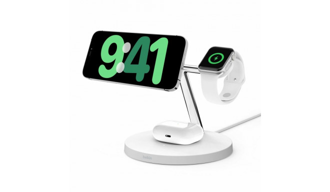 Juhtmevaba Laadija Belkin WIZ009VFWH-V2 Valge