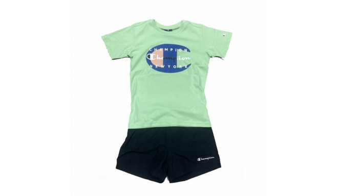 Children's Sports Outfit Champion Essentials Lime green