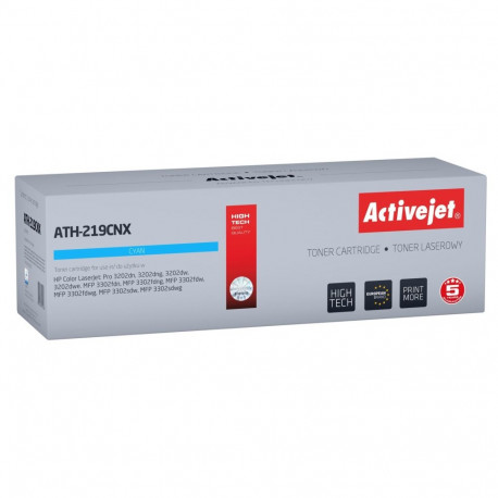 Activejet ATH-219CNX Toner for HP printer, replacement HP 219X W2191X; Supreme; 2500 pages; blue, wi