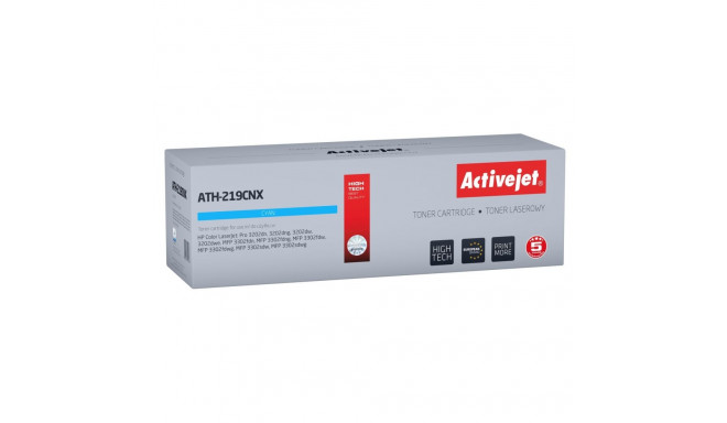 Activejet ATH-219CNX tooneri HP printerile, asendus HP 219X W2191X; Supreme; 2500 lehte; sinine, kii