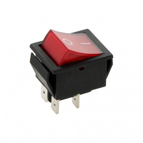 3197# Przełącznik mk621 czerwony 12v podświetlany (10 tk.)