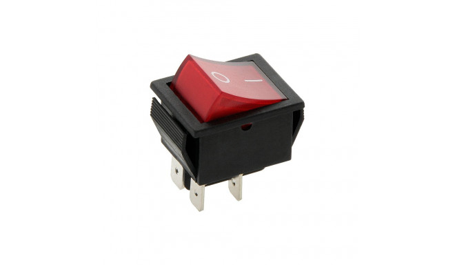 3197# Przełącznik mk621 czerwony 12v podświetlany (10 tk.)