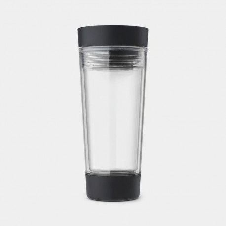 BRABANTIA Make & Take ceļojumu tējas krūze  0.36 L  dark grey 228766