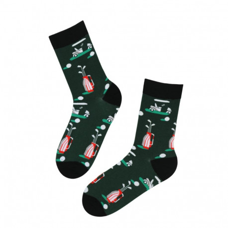 SOKISAHTEL ROCCO tumerohelised golfisokid 446