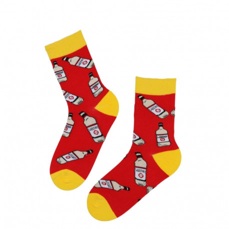 SOKISAHTEL ROCCO punased viskisokid 446