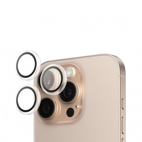 PanzerGlass ® Hoops® Camera Lens Protector Transparent iPhone 16 Pro | 16 Pro Max