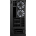 "Arctic Xtender (Black) mirrow black window with GPU vertical mount"
