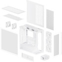 "Arctic Xtender (White) transparent window w/o GPU vertical mount"