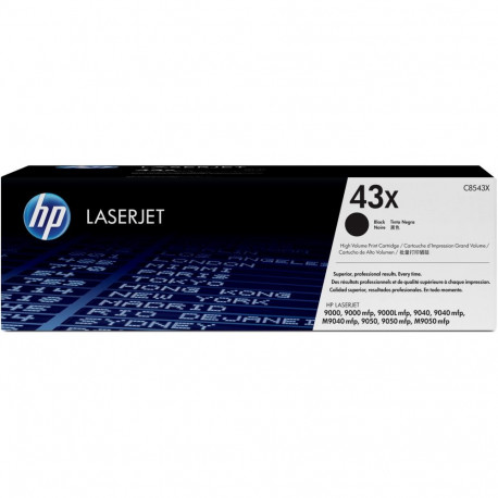 "HP 43X original LaserJet original Toner cartridge C8543X black high capacity 30.000 pages 1-pack"