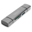 "DIGITUS Reader USB-C + USB 3.0, SD + Micro SD + USB3.0 OTG"