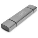 "DIGITUS Reader USB-C + USB 3.0, SD + Micro SD + USB3.0 OTG"