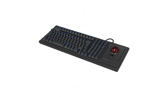 "KeySonic TAS KSK-8202ELU-T (US) Trackball schwarz"