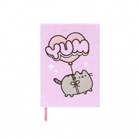 Pusheen - Pluszowy notes / notatnik A5 z kolekcji Moments