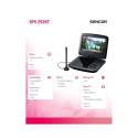 Portable TV 9 SPV 7926T with DVD, DVB-T MPEG4 tuner