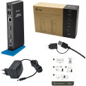 i-tec USB 3.0 / USB-C Dual HDMI Docking Station 2x HDMI LAN Audio 6x USB (1x BC 1.2 fast charging po