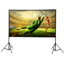 Extralink Foldable Projection Screen 100" PSF-100 Foldable projection screen 16:9, 220x125cm, white