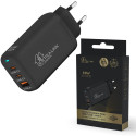 Extralink Smart Life Fast Charger 65W GaN Charger 2x USB-C, USB-A, CHARESL02