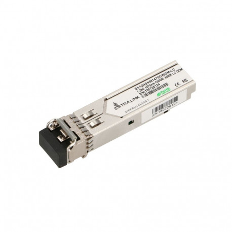 Extralink SFP 1.25G SFP CWDM moodul 1.25Gbps, 1470nm, üherežiimiline, 40km, LC, DOM