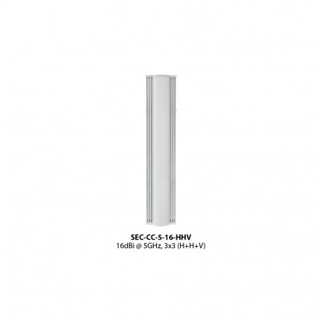 RF Elements SEC-CC-5-16-HHV Sector antenna MIMO, 5GHz, 16dBi, 3x RP-SMA