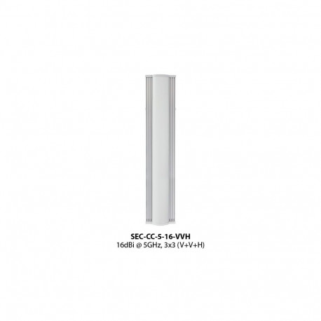 RF Elements SEC-CC-5-16-VVH Sector antenna MIMO, 5GHz, 16dBi, 3x RP-SMA