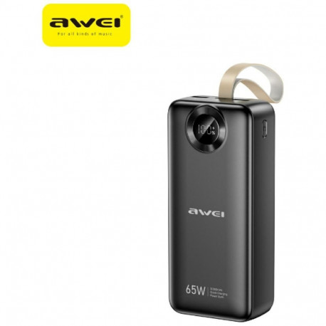 Powerbank Awei PA-34 30000mAh 65W Fast charging black