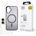 Etui 3MK Frosty MagCase do Apple iPhone   17 fioletowy