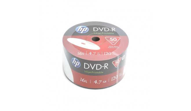 HP DVD-R 4.7 GB 16x 50 tk