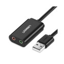 UGreen USB 2.0 External Sound Adapter Black