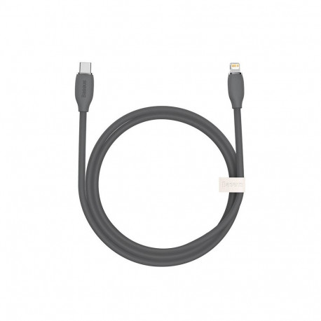 Baseus Jelly  cable USB-C to Lightning, 20W, 1,2m (black)