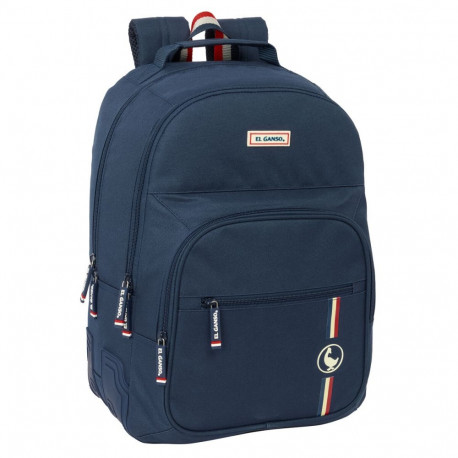 School Bag El Ganso Eclipse Navy Blue 32 x 42 x 15 cm