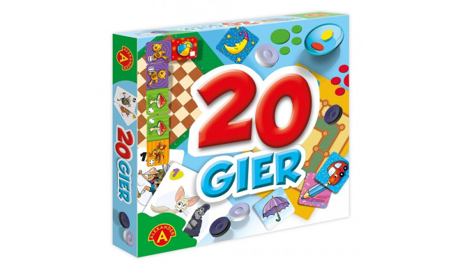 Gra zestaw 20 gier, gry rodzinne
