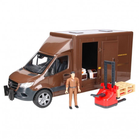 Mercedes-Benz Sprinter UPS sõiduk juhiga ja tarvikutega