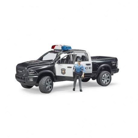 Auto dodge ram 2500 policja z figurką