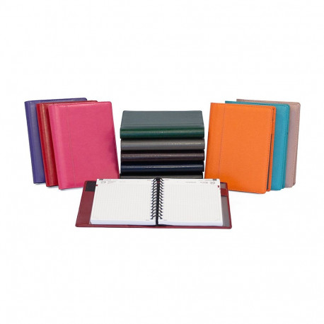 Õpetaja päevaraamat SpirEx 170x225mm, kunstnahast kaaned