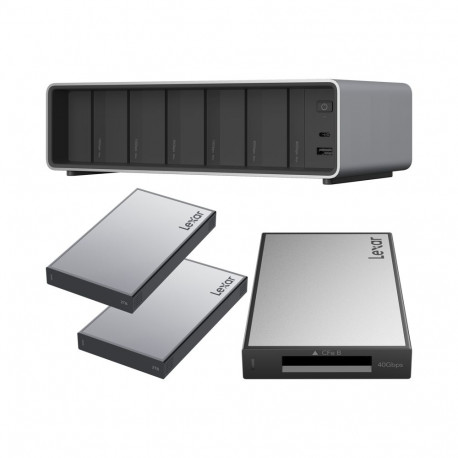 Lexar Professional Workflow Pro CFexpress Type B lugeja ja 2x2TB SSD