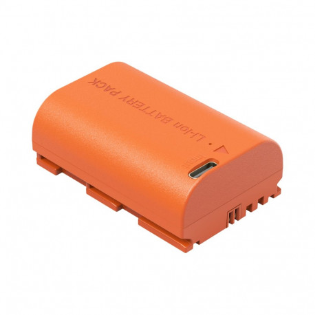 SmallRig 5407 Camera Battery USB-C Rechargable Canon LP-E6P Orange