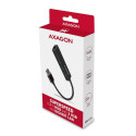 Axagon HMA-GL3A Multiport-Hub USB 3.0 Typ A Gbit-LAN 3x USB-A microSD Wired USB 3.2 Gen 1 (3.1 Gen 1