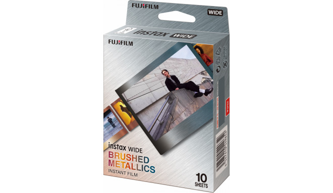 Fujifilm Instax Wide 1x10 Brushed Metal