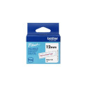 Brother BTAG-132 label-making tape Red on transparent