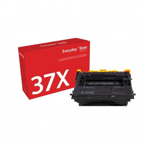 Everyday™ Black Toner by Xerox compatible with HP 37X (CF237X), High capacity