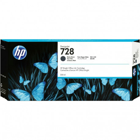 "HP 728 300-ml Matte schwarz Tintenpatrone"